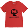 gold V-Neck Tee