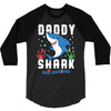 daddy shark doo doo doo family matching 3/4 Sleeve Shirt