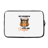 My Favorite People Call Me Papa Laptop sleeve