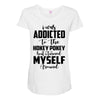 i was addicted to the hokey pokey Maternity Scoop Neck T-shirt