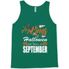 Halloween Kings Are Born In September Tank Top