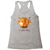if it fits i sits Racerback Tank