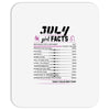July Girl Facts Leo Mousepad