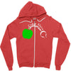 cider slave drinking west country apple scrumpy rough cyder Zipper Hoodie