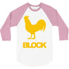 cock block 3/4 Sleeve Shirt