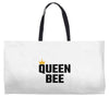 queen bee black Weekender Totes