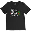 holly jolly christmas V-Neck Tee