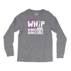 watch me whip watch me bake bake Long Sleeve Shirts