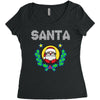 santa christmas Women's Triblend Scoop T-shirt