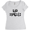 bad zombies Women's Triblend Scoop T-shirt