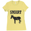 smart ass Ladies Fitted T-Shirt