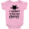 coffee drinkers Baby Bodysuit