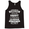 Super Cool Nanny Of A Freaking Awesome Grandson Tank Top