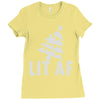 lit af Ladies Fitted T-Shirt