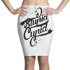 stupid cupid Pencil Skirts