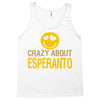 crazy about esperanto Tank Top