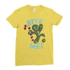 ugly christmas Ladies Fitted T-Shirt