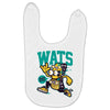 wats (2) Baby Bibs