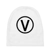 vegan symbol Baby Beanies