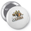 columbia Pin-back button