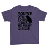 you've cat to be kitten me right meow Youth Tee