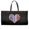 Heart Weekender Totes