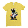 who loves golden retriever Ladies Fitted T-Shirt