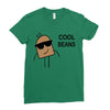 cool beans Ladies Fitted T-Shirt
