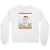 most wanted beard man this christmas Crewneck Sweatshirt