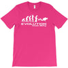 evolution of scuba divingfunny swim retro sea cool boat party T-Shirt