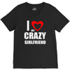 i love my crazy girlfrien V-Neck Tee