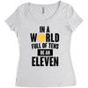 be a eleven Women's Triblend Scoop T-shirt