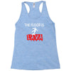 the floor is lava Racerback Tank