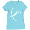 pfeil bogen archery arrow bow magic fantasy hunter schurke assasins ga Ladies Fitted T-Shirt