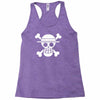 onepiece  straw hat crew flag luffy pirates anime Racerback Tank