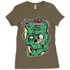 monster 5 Ladies Fitted T-Shirt
