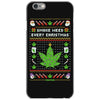 smoke weed every christmas iPhone 6/6s Case