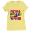 i'm the middle brother Ladies Fitted T-Shirt