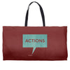 louder than words Weekender Totes