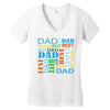 best dad Women's V-Neck T-Shirt