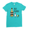 tequila   best friends Ladies Fitted T-Shirt
