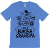 You Cant Scare Me I am Biker Grandpa T-Shirt
