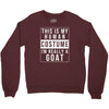 goat halloween costume Crewneck Sweatshirt
