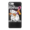 save the puppies iPhone 7 Case