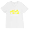 best sister crazy scarry V-Neck Tee