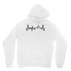 Heart Beats Mountain Unisex Hoodie