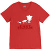 dart evolution stranger dustin tv show V-Neck Tee