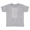 reindeer names Toddler T-shirt