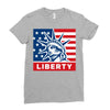 liberty statue Ladies Fitted T-Shirt