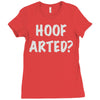 hoof arted Ladies Fitted T-Shirt